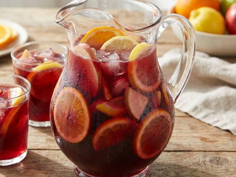 Sangria à l’orange et à la pomme golden